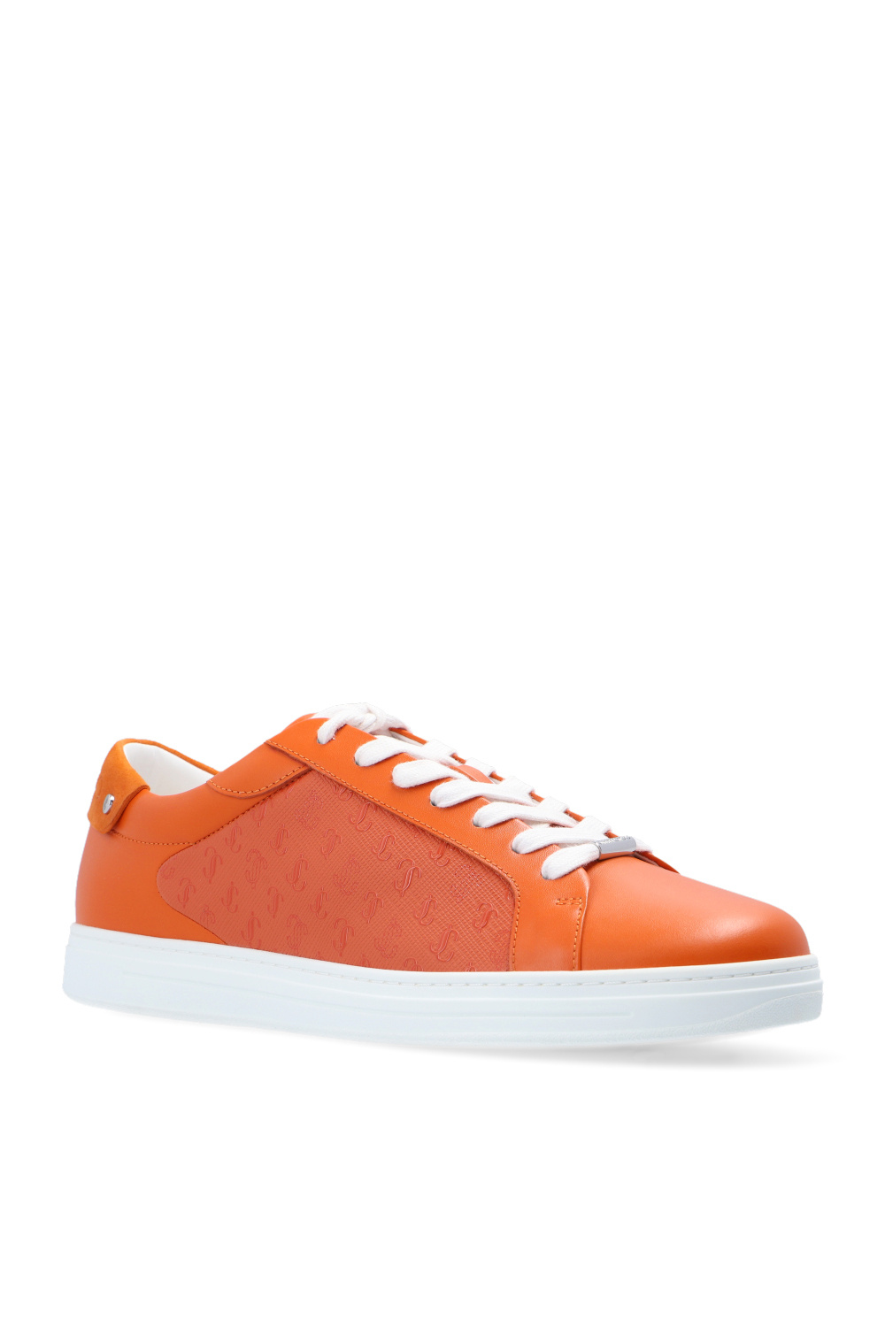 Michael kors tennis shoe best sale mens orange